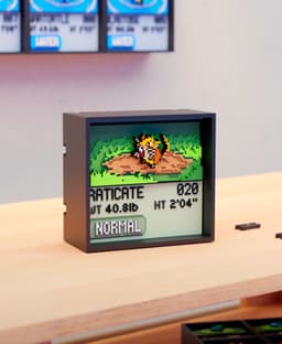 #020 Raticate - Pixel Voxel Art Frame (No support, 3MF included) 3d model