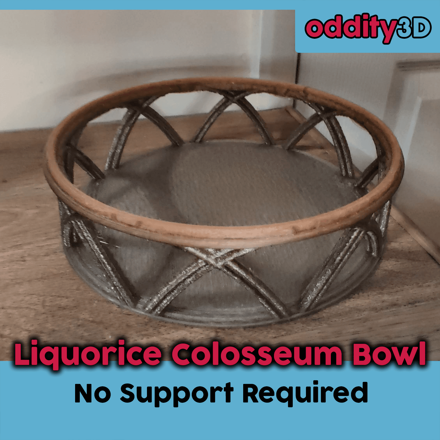 Liquorice Colosseum Bowl 3d model