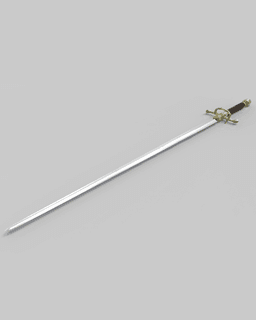 Arya Stark's Sword Needle - Game of Thrones 3d model