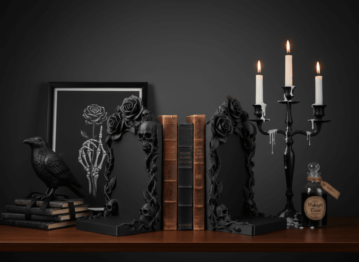 Memento Mori Bookend.3mf 3d model