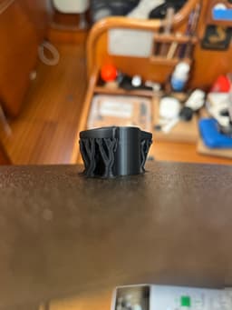 Portlight Holding Knob 3d model