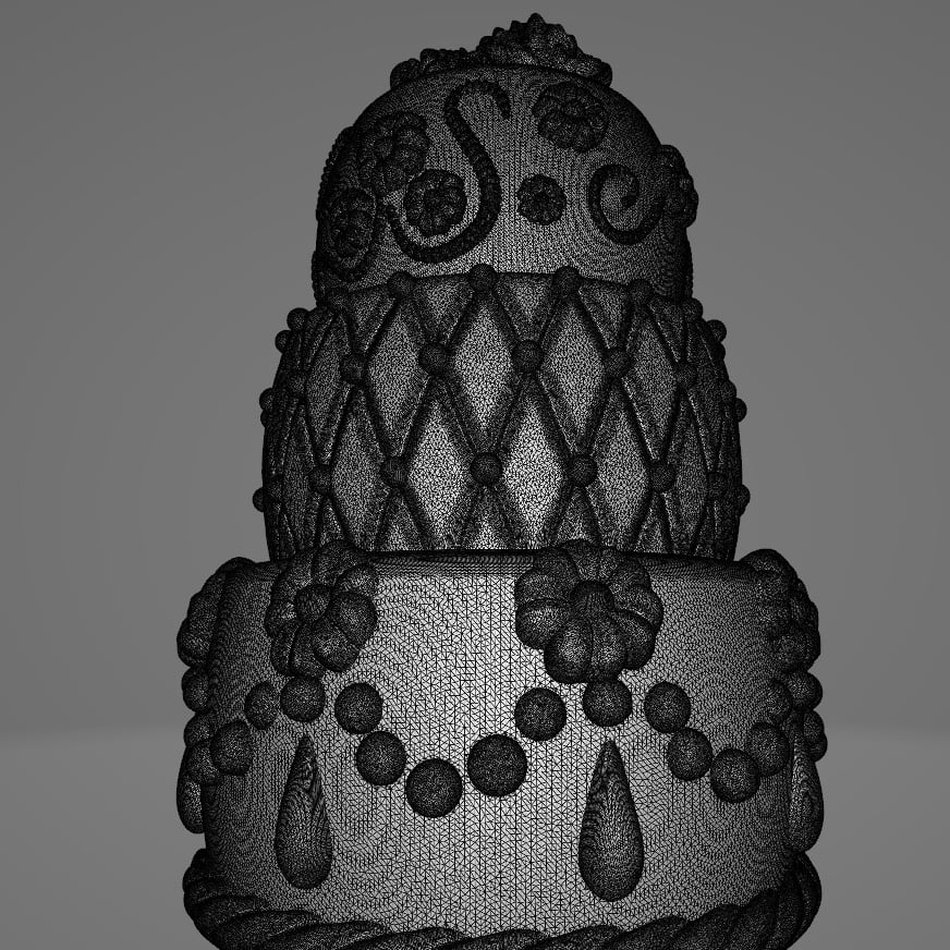 Celebration Cake 3d model