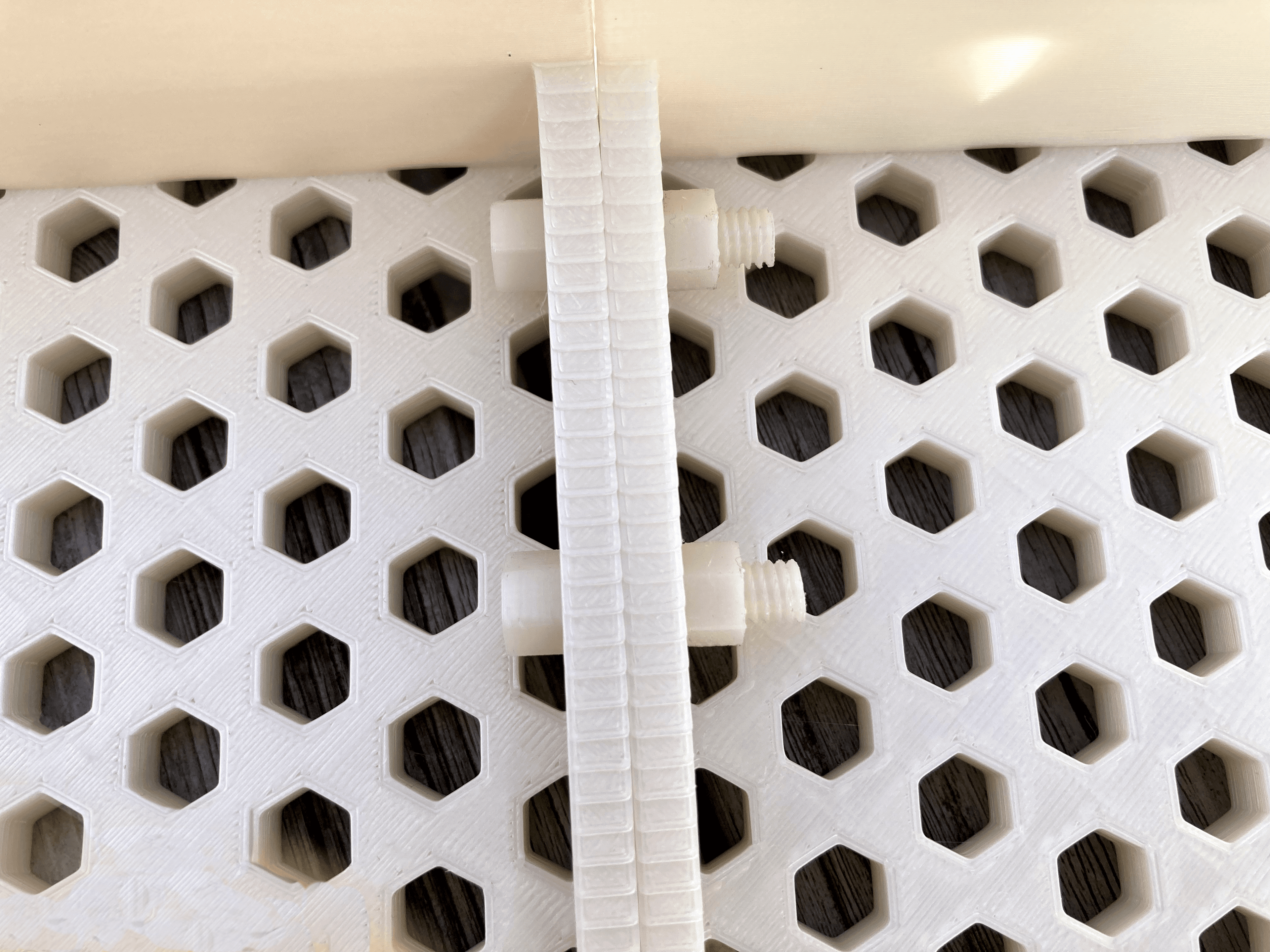 Put your plants on a windowsill with a slope - 6mm bolts and nuts - 3d model
