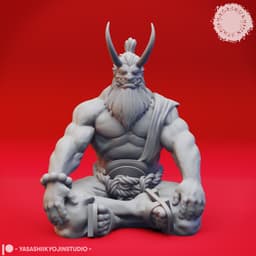 Clan of Oni - Tabletop Miniatures (Pre-Supported) 3d model