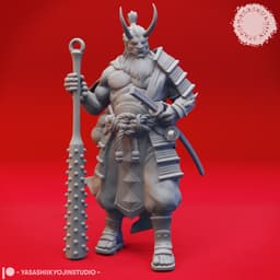 Clan of Oni - Tabletop Miniatures (Pre-Supported) 3d model