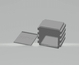 FHW simple Dice Box 3d model