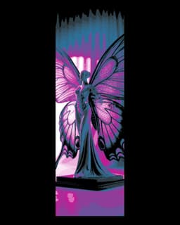 The radiance of the Butterfly Fairy - Set of bookmarks 3d model