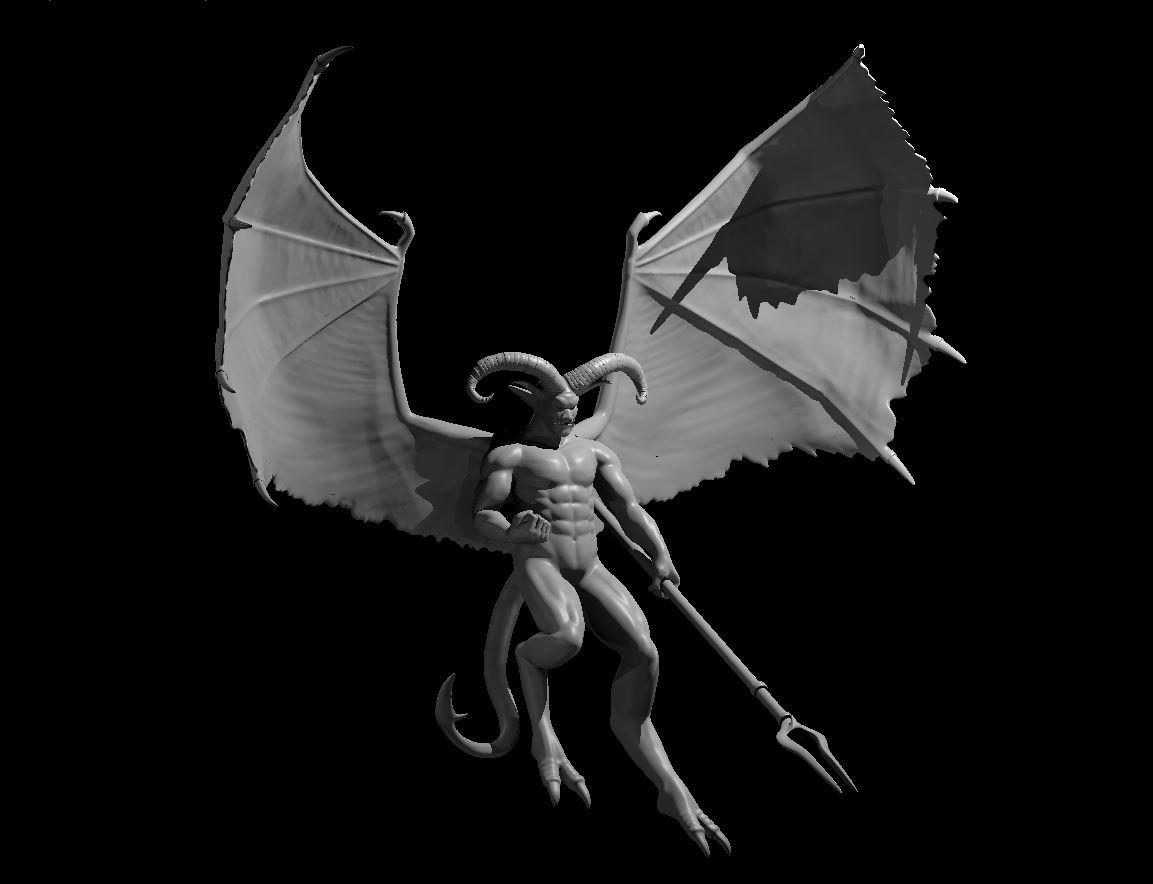 Horned Devil 3d model