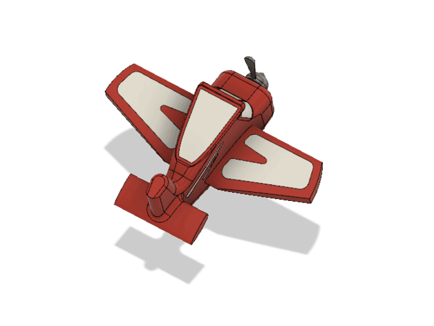 Candy Propeller Plane 3d model