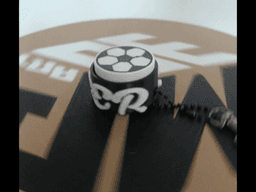 Soccer clicker keychain 3d model