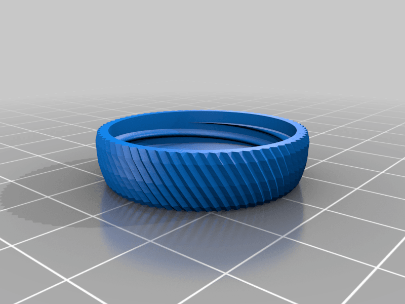 Lid Knurled 3d model