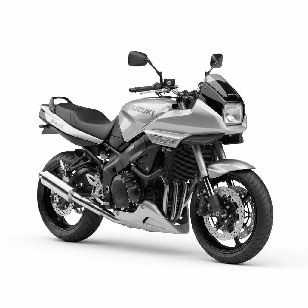 Suzuki Katana GSX1100S Retro Motorcycle 3d model