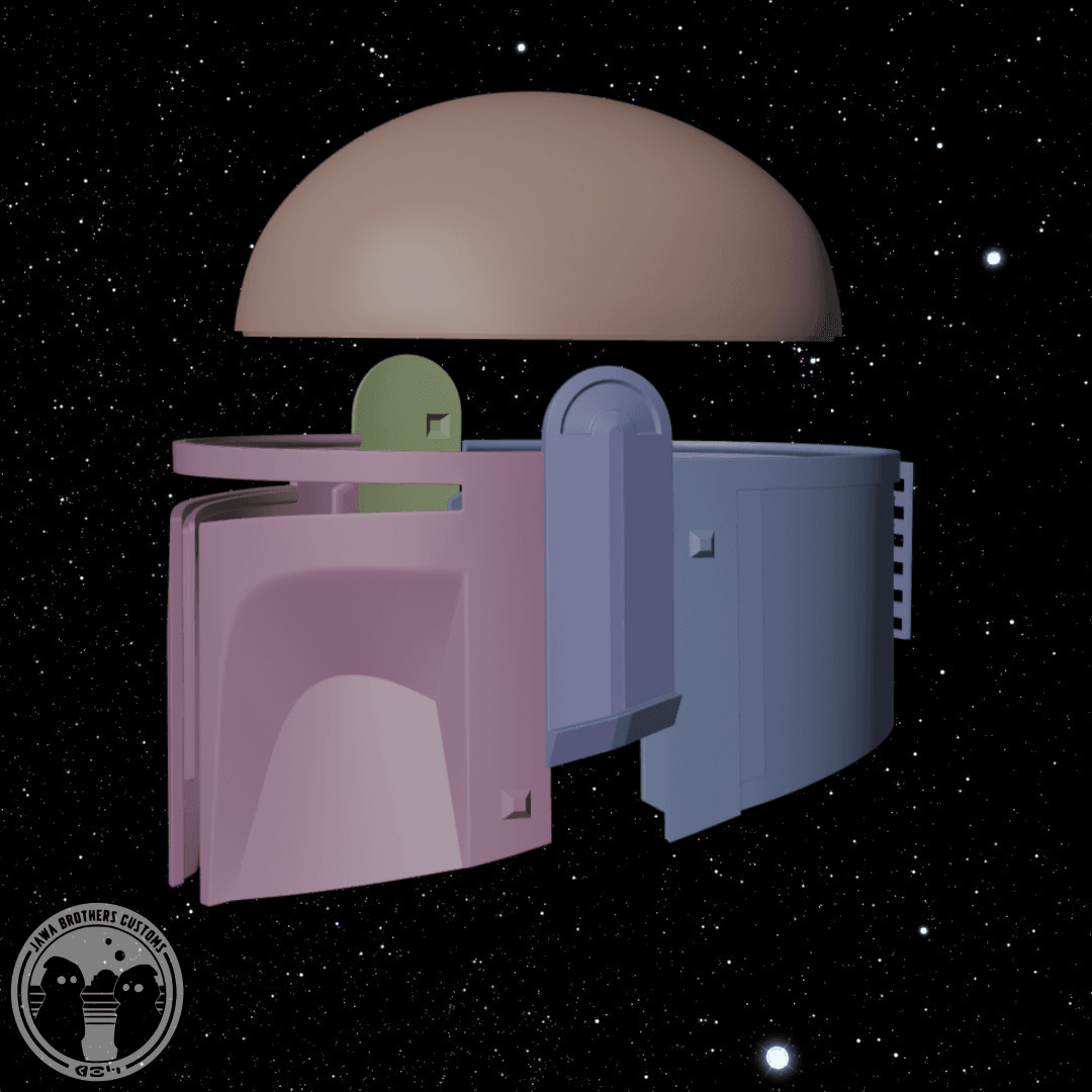 Mandalorian Sith Acolyte Helmet 3d model