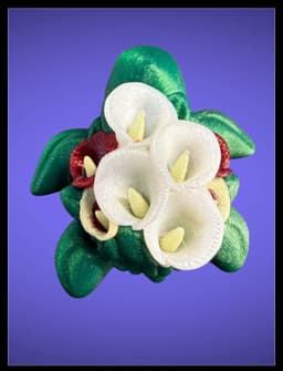 Calla Lily Turtle 3d model