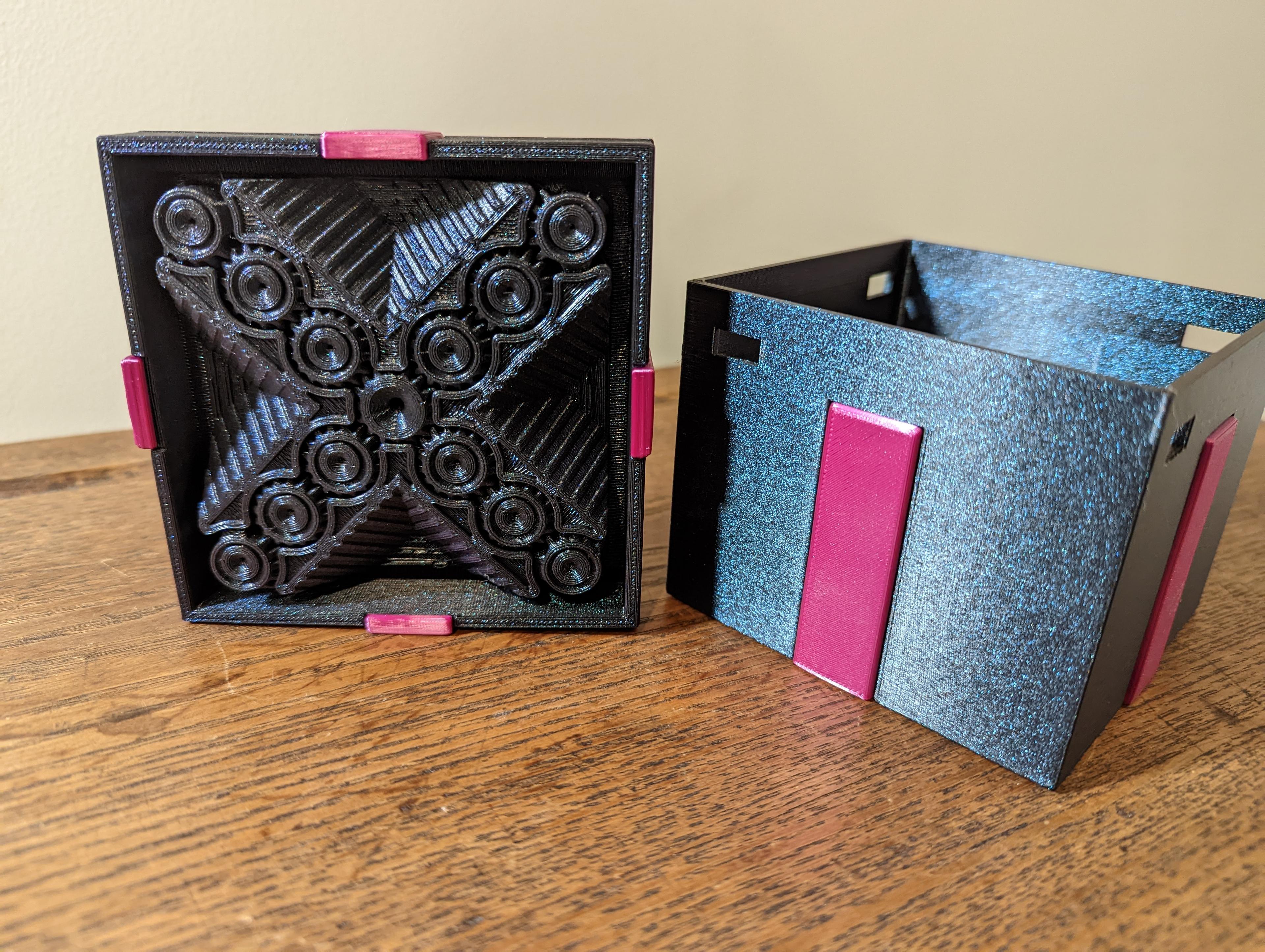 Gift Box #6 - Filament:
@ff3dprinters Burnt Titanium
@Polymaker_3D PolyLite Silk Magenta - 3d model