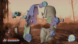T-45 Power Armour Helmet - Fallout 3d model