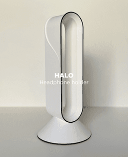 Halo, Headphone stand. 3d model