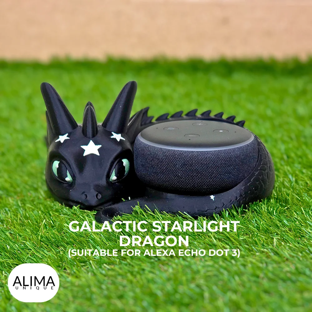Galactic Starlight Dragon - Suitable for Alexa Echo dot 3 3d model