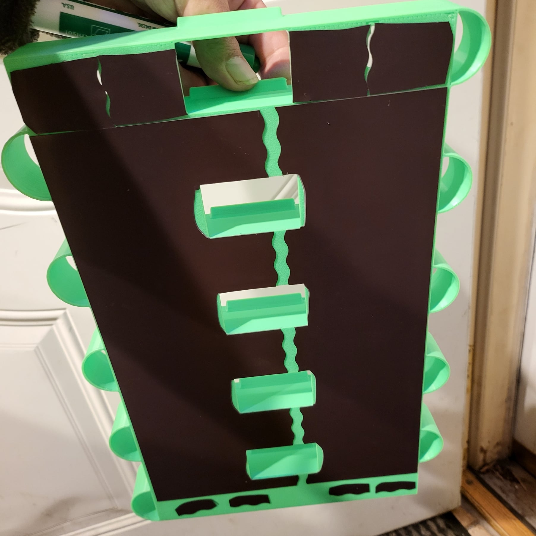 Dry Erase Marker Holder 3d model