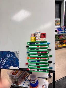 Dry Erase Marker Holder 3d model