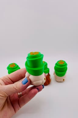 Cheeky Leprechaun Gnome Clicker 3d model