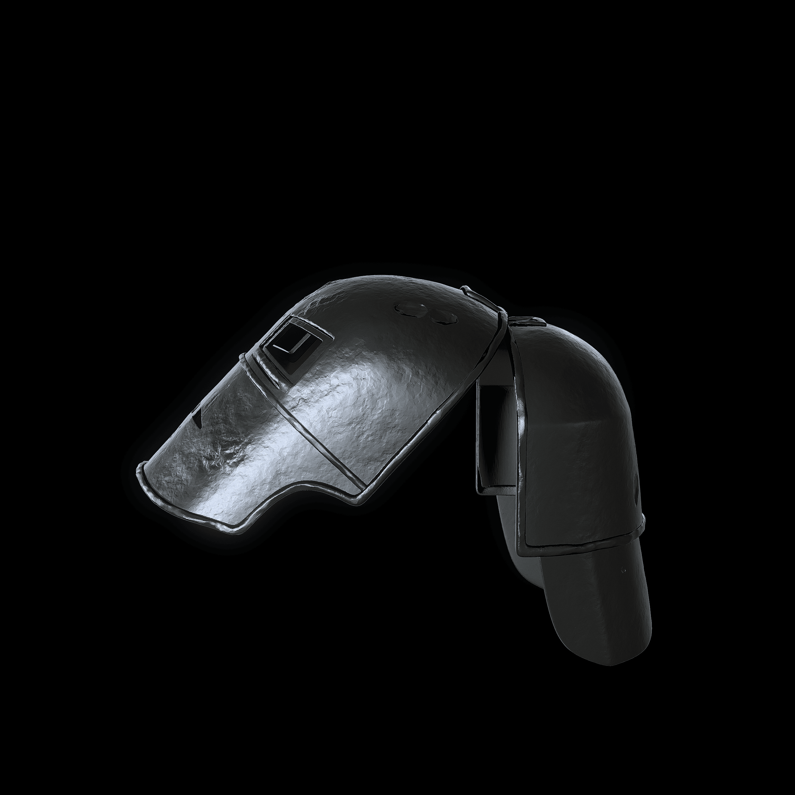 Iron Man MCU Mark I Helmet 3d model