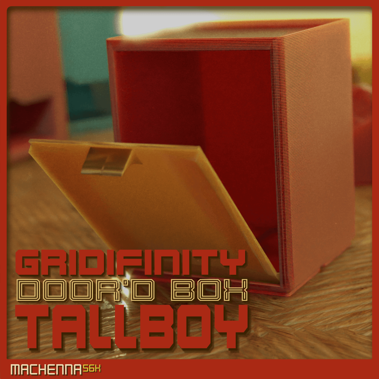 Gridfinity | Door'd Box Tallboy 3d model