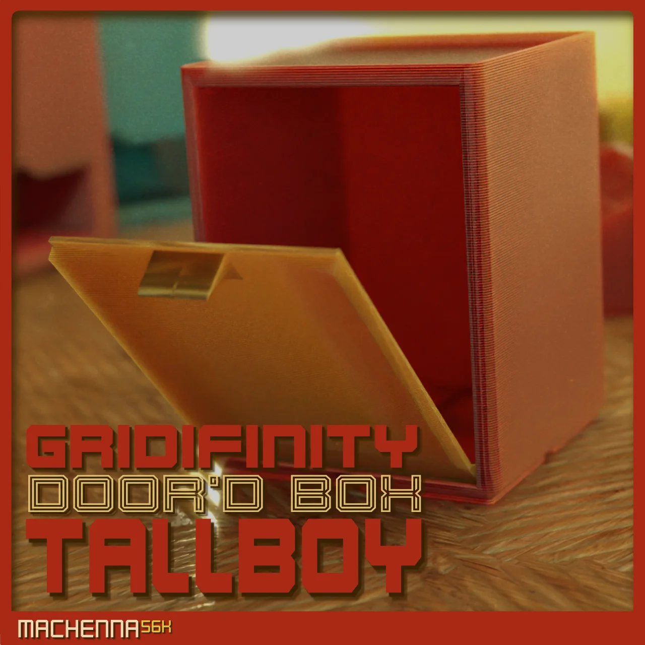 Gridfinity | Door'd Box Tallboy 3d model