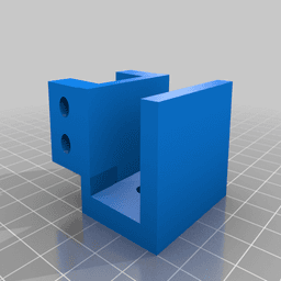 CR-10S S5 Y-Axis Belt Tensioner Mount 3d model