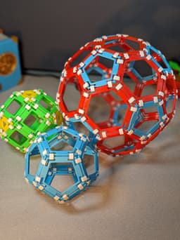 Polyhedra Connect-it Tiles - Solid 3d model