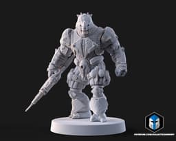 1:48 Scale Brute Miniatures - 3D Print Files 3d model