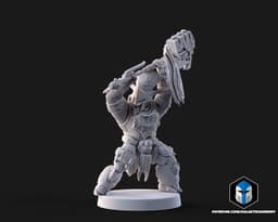 1:48 Scale Brute Miniatures - 3D Print Files 3d model