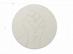 Mn Resistance Button 3d model