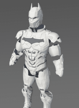 DC Prime Batman Armor 3d model