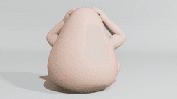 Hajikkaki - Chibi YokaiZ 3d model