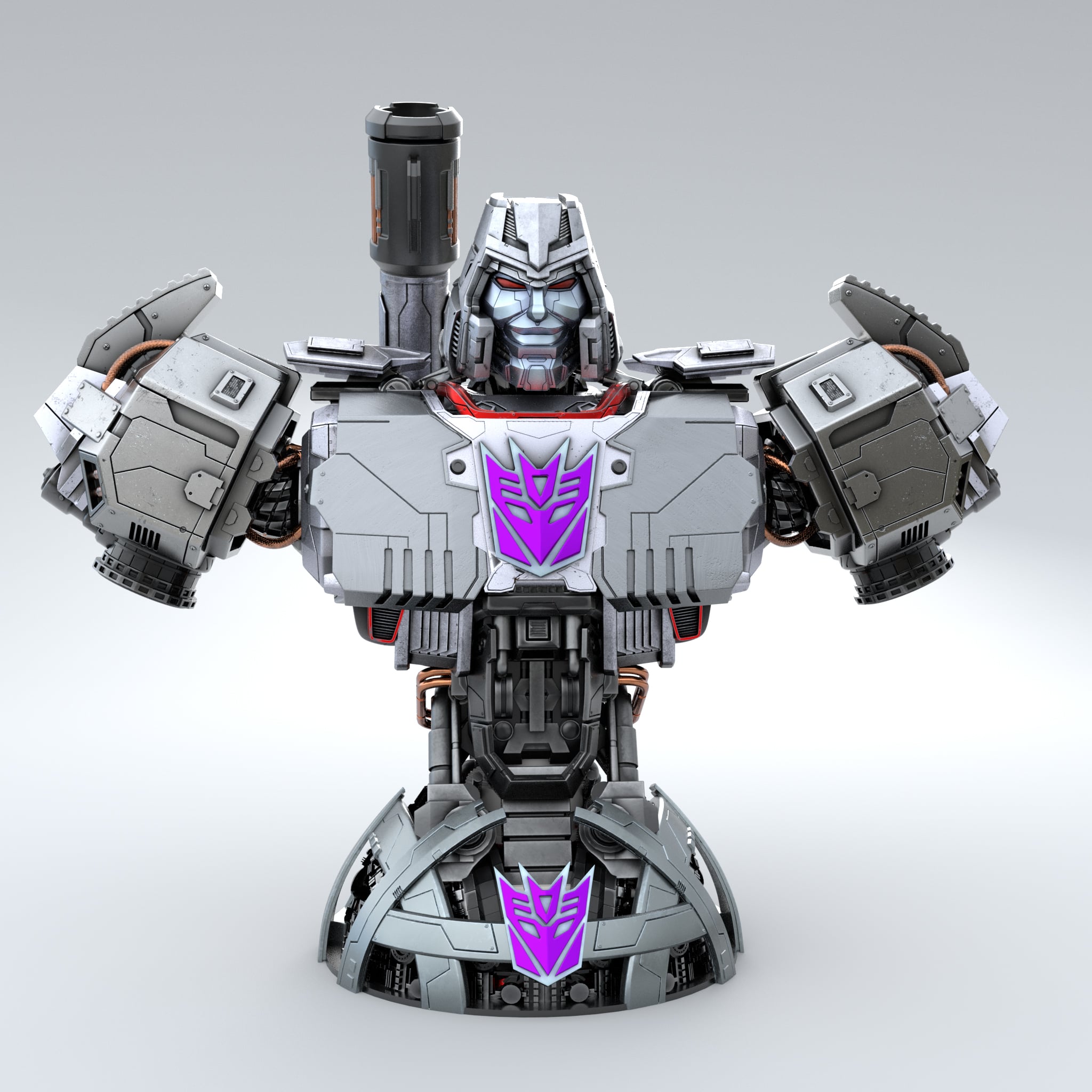 Megatron Bust 3d model