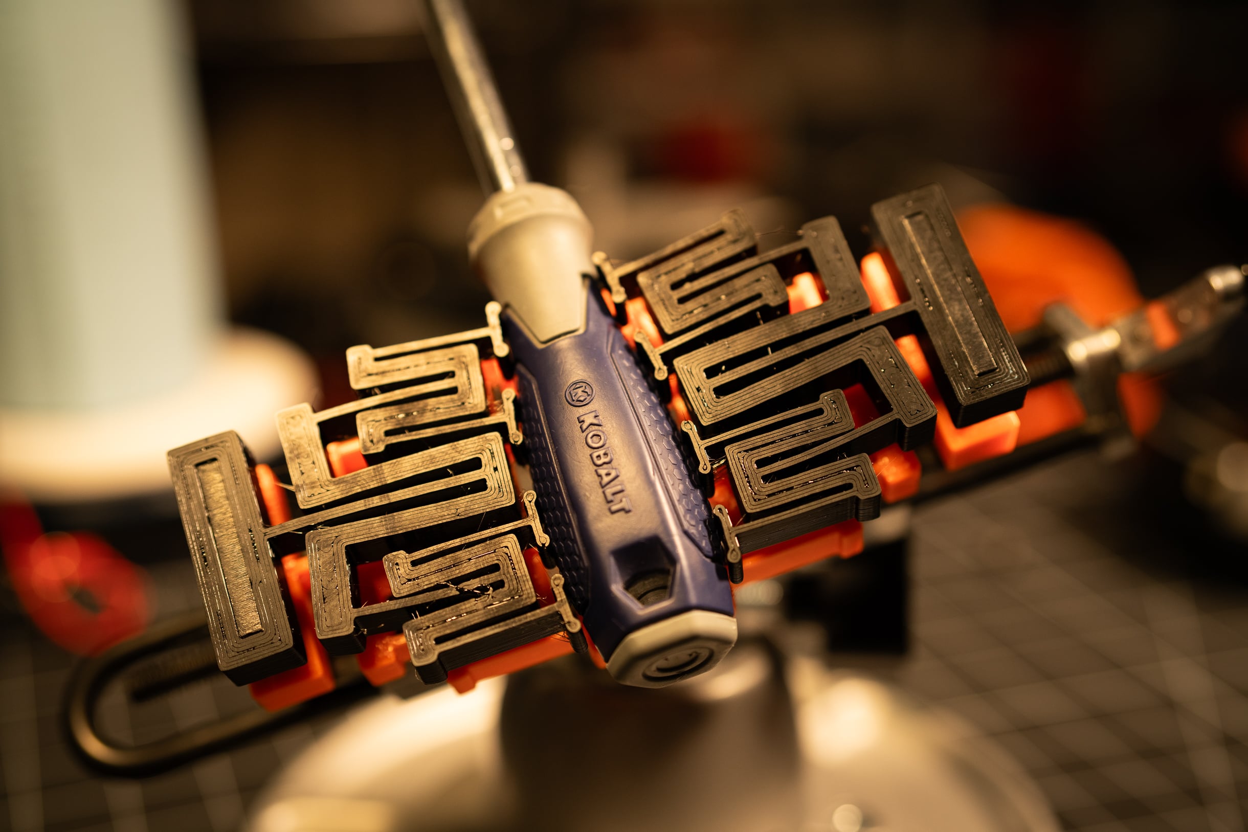 Flexure Fractal Vise Jaws 3d model