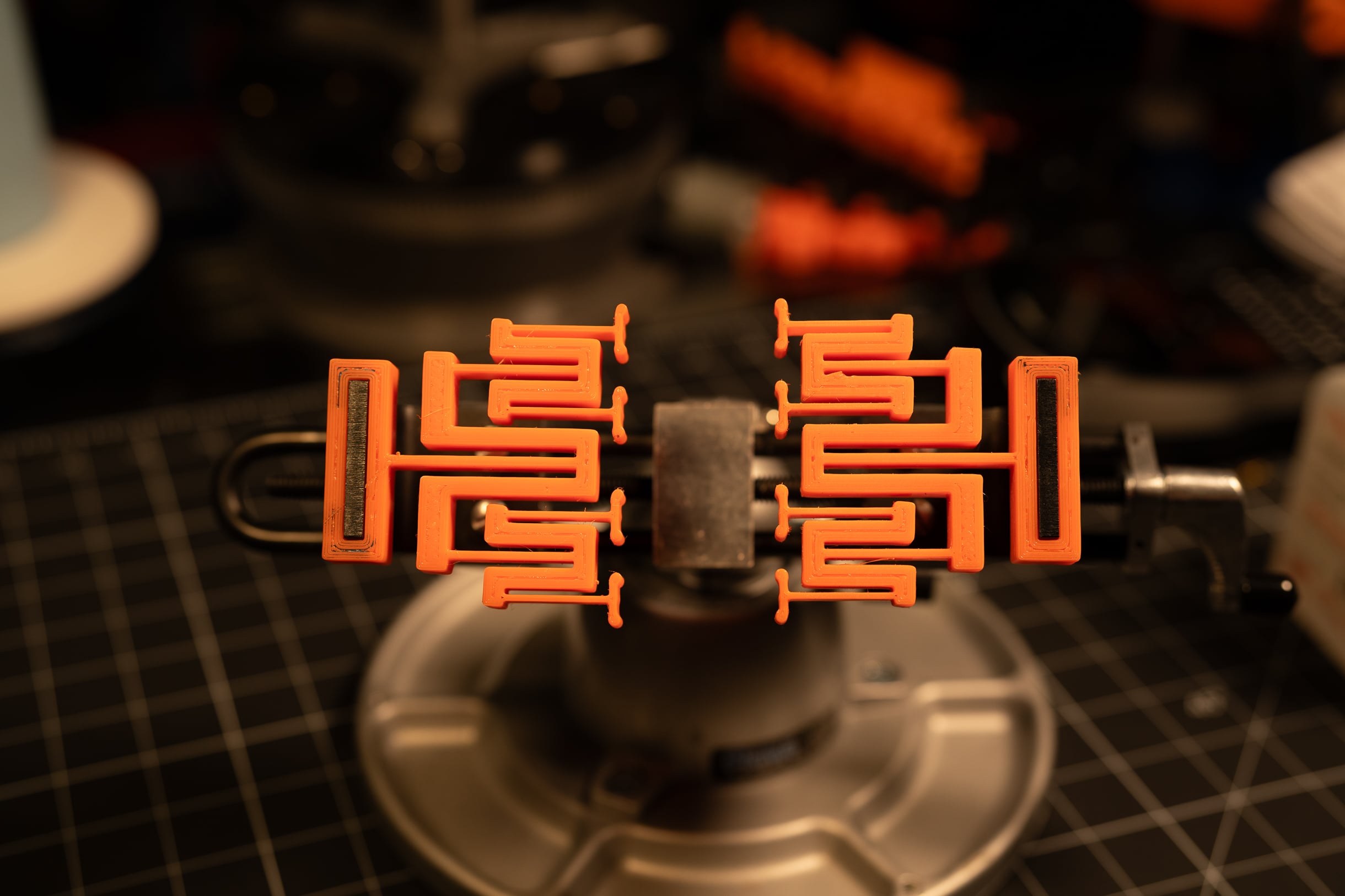 Flexure Fractal Vise Jaws 3d model