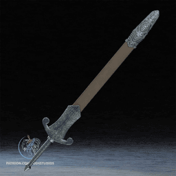Silver Sword 3D Printer File STL 3d model
