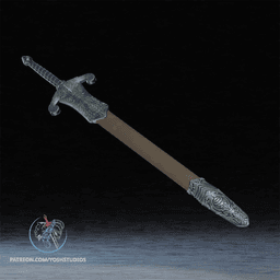 Silver Sword 3D Printer File STL 3d model
