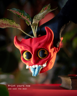Devil Planter 3d model