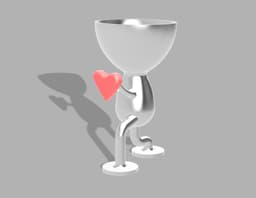 Saint Valentine 3d model