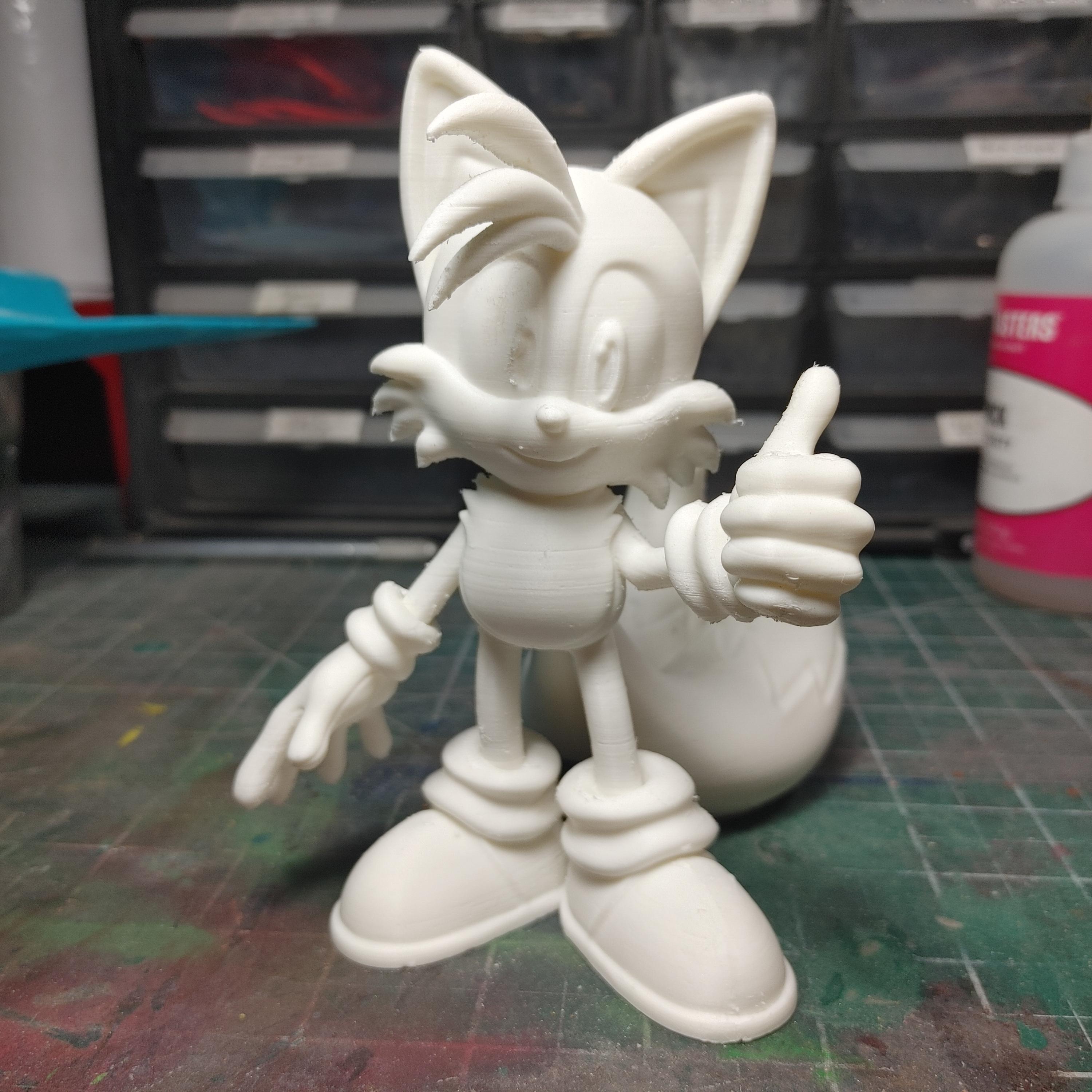 Tails - Sonic The Hedgehog - Fanart  3d model