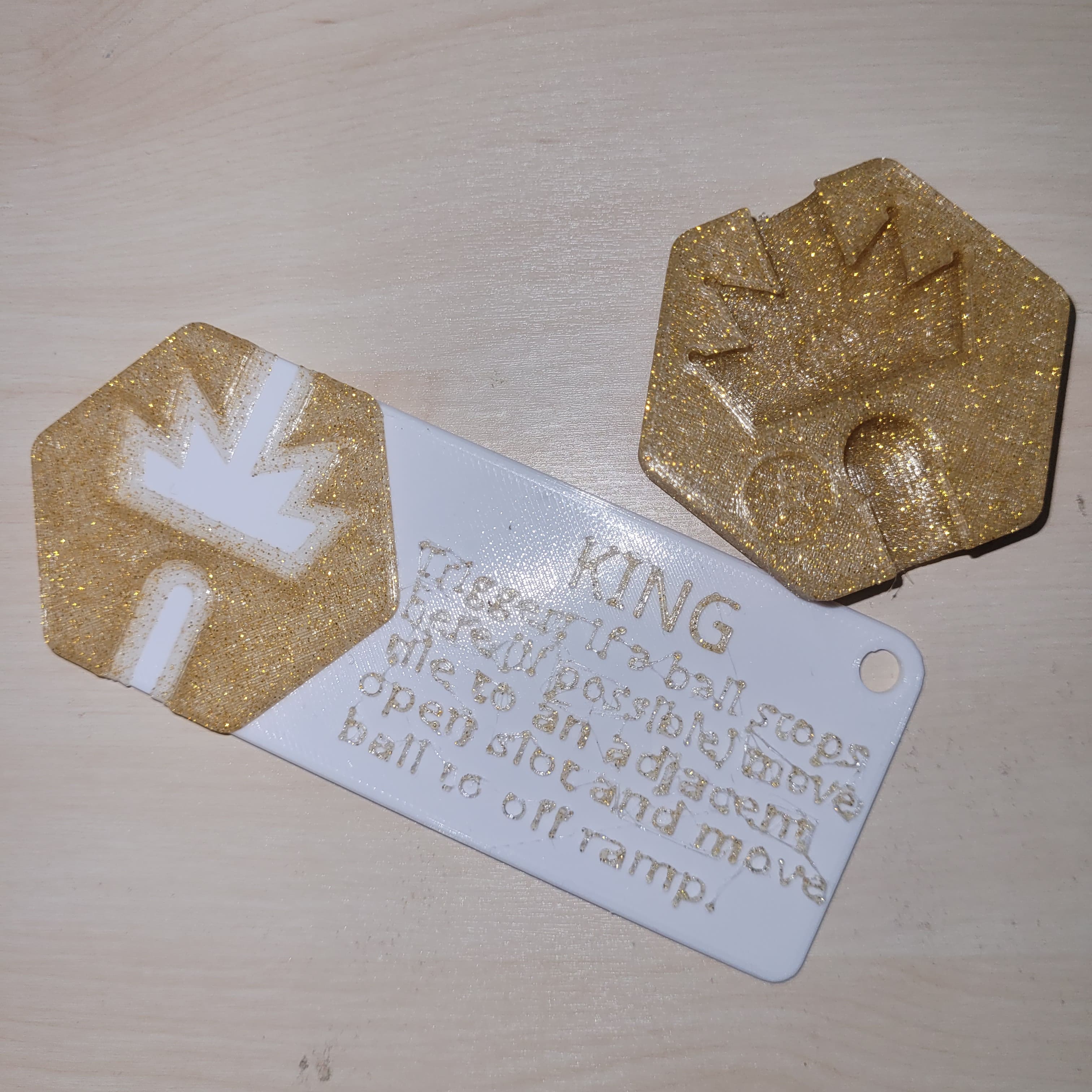 Hextraction King Card 3d model
