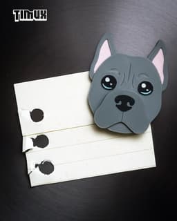 PITBULL KEYCHAIN SET 3d model