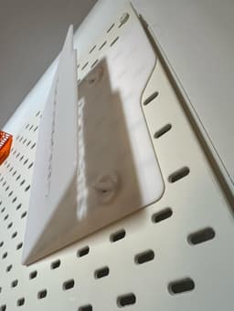 Windows Folder-Style Document Holder for IKEA Skådis Pegboard 3d model