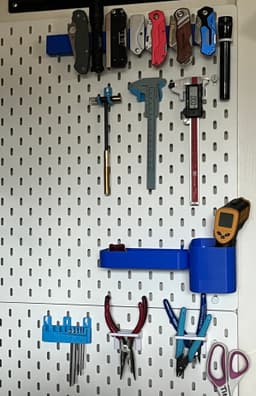 Skadis Knife and Tool Rack.stl 3d model