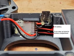 Soldering Fume Extractor/Filter, battery powered & rechargable 3d model