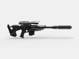 Ghost C10 Rifle 3d model