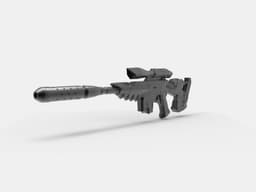 Ghost C10 Rifle 3d model